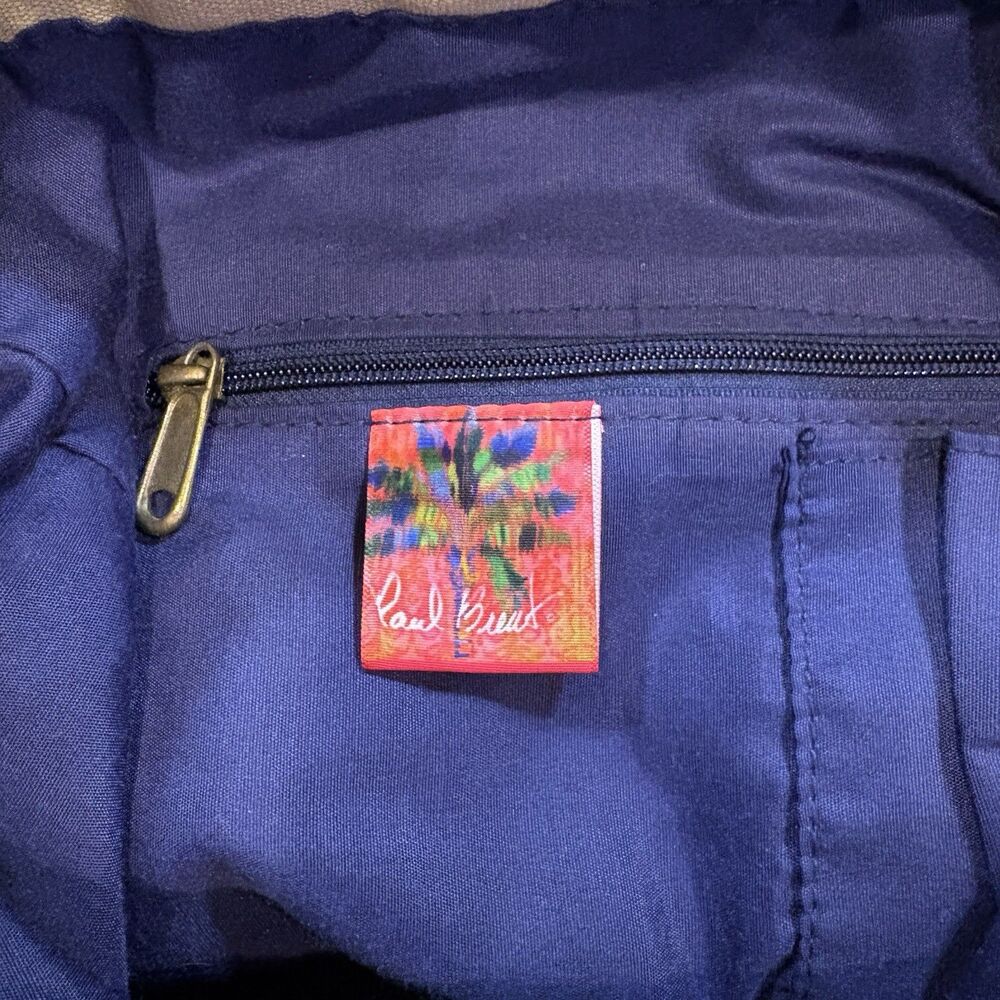 Paul Brent Nautical Patchwork Drawstring Backpack… - image 7